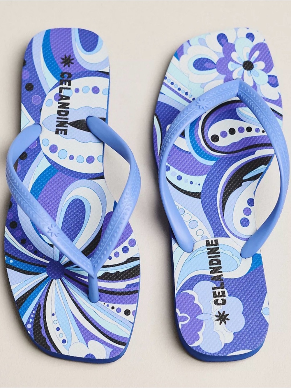 Celandine x Anthro NWT Eva Flip Flops Size 9